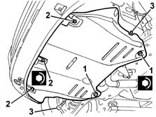 Under-engine guard - r r