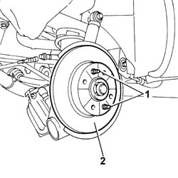 REAR BRAKE DISCS R R