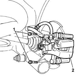REAR CALLIPER BRACKET - R R