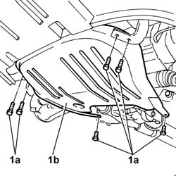 UNDER-ENGINE GUARD - R R