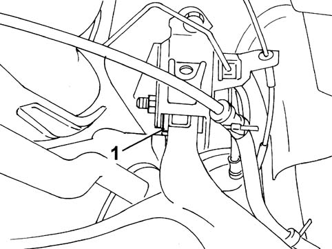 REAR SUSPENSION BUSH CLEARANCE CHECK