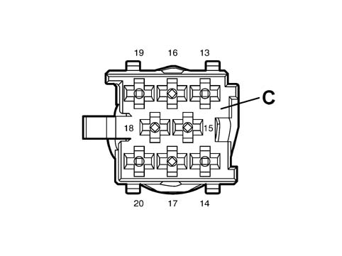 CD-CHANGER POWER SUPPLY CHECK
