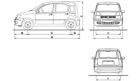 VEHICLE DIMENSIONS