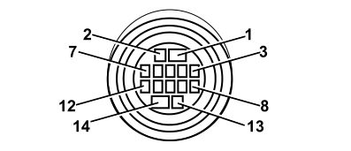 F011 RIGHT HEADLAMP
