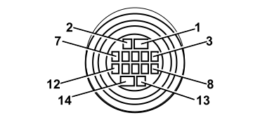 F011 RIGHT HEADLAMP