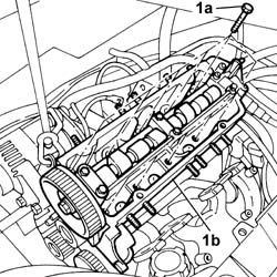 SINGLE CYLINDER HEAD, REMOVED - OVERHAUL