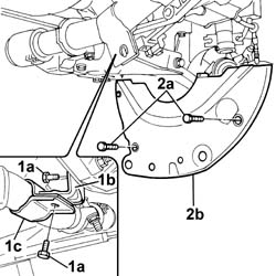 ENGINE FLYWHEEL PROTECTION R R