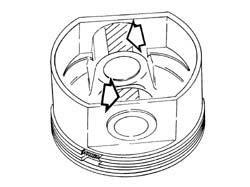 Piston, pin set - replace