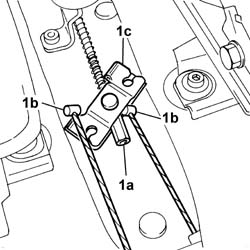Handbrake cable - r+r