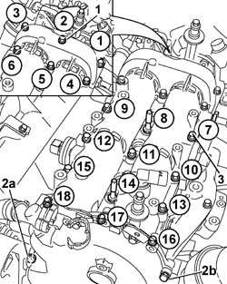 Single cylinder head extension - change gasket