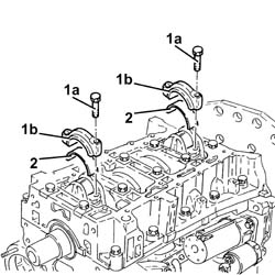 Piston connecting rod set - r r