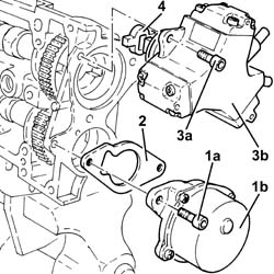 Camshaft in cylinder head - r r with head removed