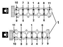 R CYLINDER HEAD - OVERHAUL