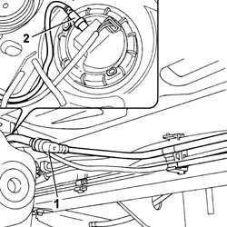 REAR FUEL DELIVERY LINE - R R