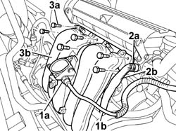 INLET MANIFOLD - R + R AND REPLACE SEAL