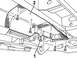 EXHAUST PIPE HEAT SHIELD - R R