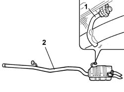 REAR EXHAUST SILENCER - R + R