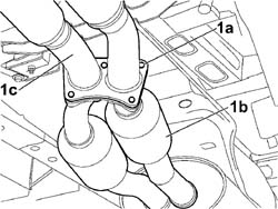 EXHAUST PIPE ASSEMBLY - R + R