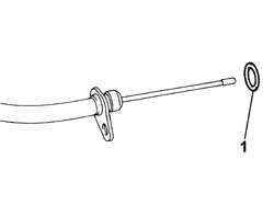 OIL DIP STICK PIPE - R R