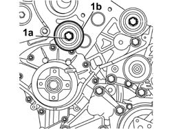 ENGINE OIL PUMP - R+R WITH POWER UNIT REMOVED