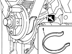 WATER PUMP - R + R WITH ENGINE REMOVED
