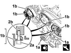 WATER PUMP - R + R WITH ENGINE REMOVED