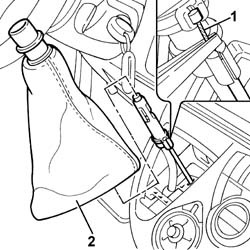 GEAR LEVER KNOB - R + R