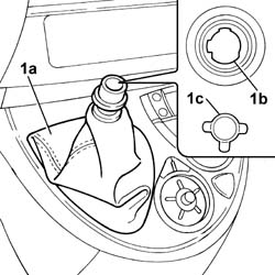 GEAR LEVER KNOB - R + R