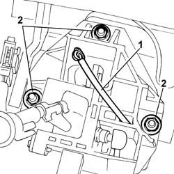 GEAR CONTROL LEVER - R R