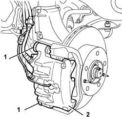 FRONT BRAKE CALIPER ONE R R
