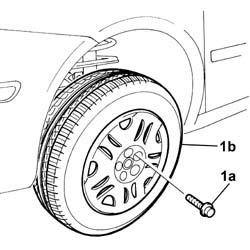 LEFT FRONT WHEEL R R