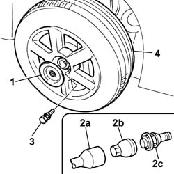LEFT FRONT WHEEL R R