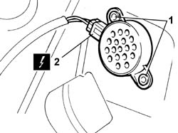 PARKING OBSTACLE DETECTION DEVICE BUZZER - R R