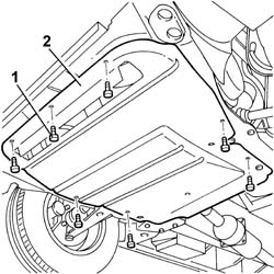 UNDER-ENGINE GUARD - R R