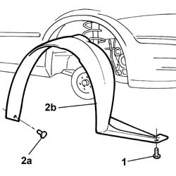 RIGHT FRONT WHEEL ARCH LINER - R.R.