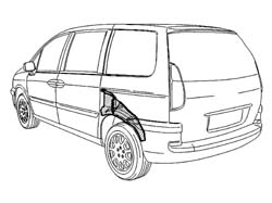 REAR OUTER WHEEL ARCH