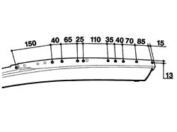R.R. FRONT PILLAR TRIM