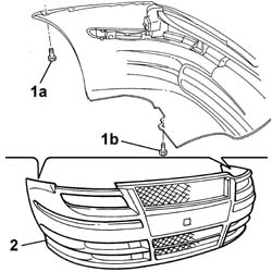 R.R. FRONT BUMPER