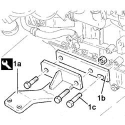 ENGINE - POSITION ON STAND AND REMOVE
