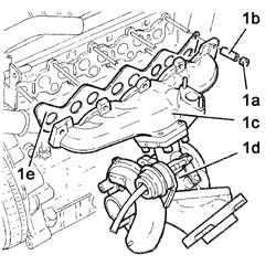 ENGINE - POSITION ON STAND AND REMOVE