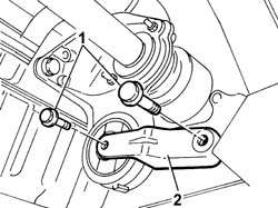POWER UNIT LOWER REACTION LINK - R.R.