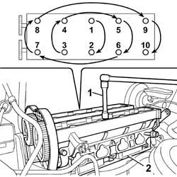 SINGLE CYLINDER HEAD - R.R. AND REPLACE GASKET