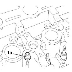 SINGLE CYLINDER HEAD, REMOVED - OVERHAUL