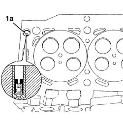 SINGLE CYLINDER HEAD, REMOVED - OVERHAUL