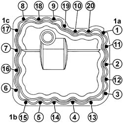 <x>CRANKCASE SUMP - R&R AND REPLACE GASKET</x>
