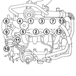 CAMSHAFTS IN CAMSHAFT HOUSING - R.R - INCLUDES CAMSHAFT HOUSING REPLACEMENT, IF NECESSARY