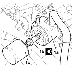 ENGINE - DISMANTLE AND REASSEMBLE FOLLOWING OPERATION 1004E10 - WASH AND CHECK DISMANTLED PARTS - REFIT CYLINDER HEAD AND OIL SUMP - DOES NOT INCLUDE REPAIRS TO CYLINDER HEAD AND AUXILIARY UNIT