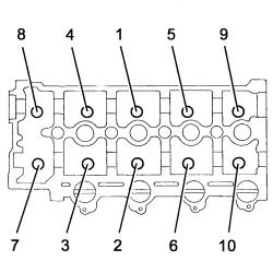 ENGINE - DISMANTLE AND REASSEMBLE FOLLOWING OPERATION 1004E10 - WASH AND CHECK DISMANTLED PARTS - REFIT CYLINDER HEAD AND OIL SUMP - DOES NOT INCLUDE REPAIRS TO CYLINDER HEAD AND AUXILIARY UNIT