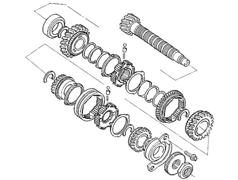 MANUAL GEARBOX ML5C