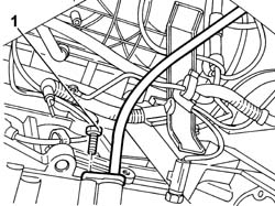 Engine oil dip stick PIPE - R.R.